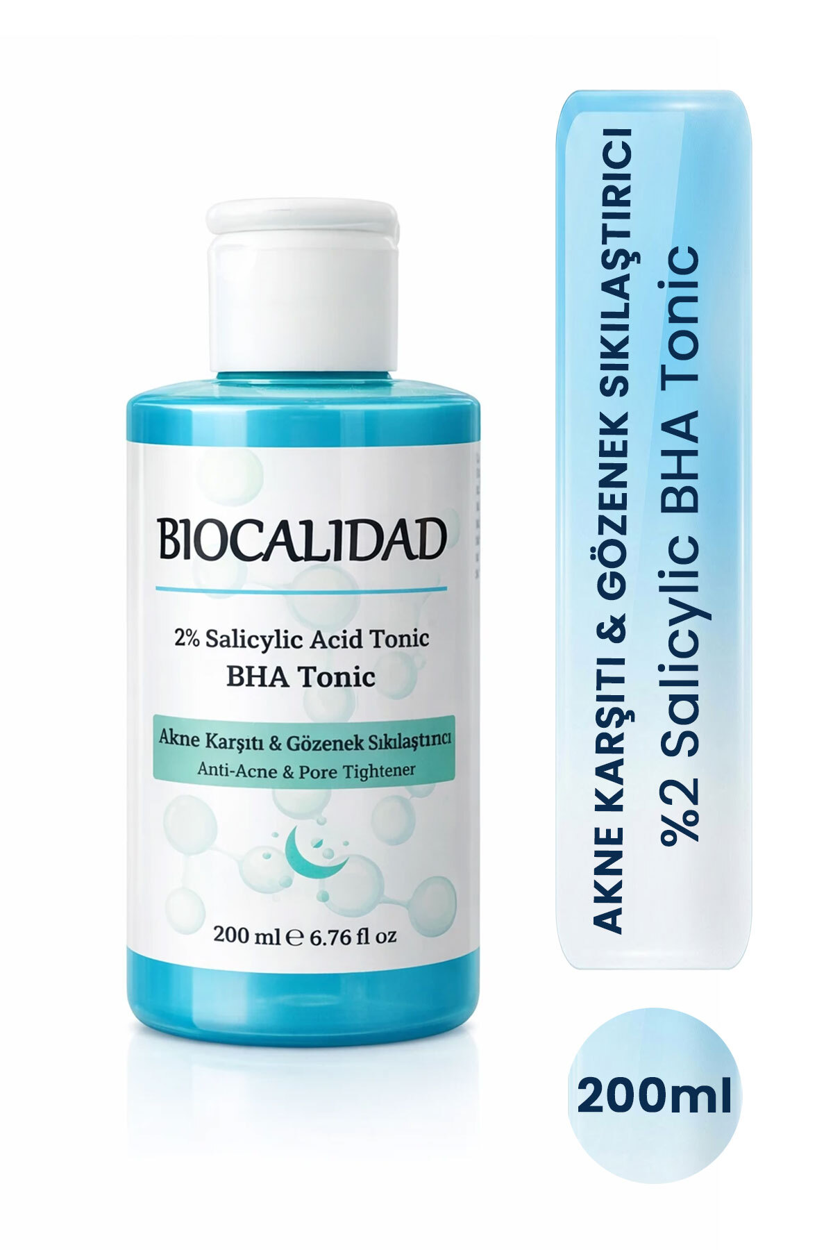 biocalidad Siyah Nokta Karşıtı, Gözenek Sıkılaştırıcı Salisilik Asit BHA Tonik 200 Ml — salisilikasit