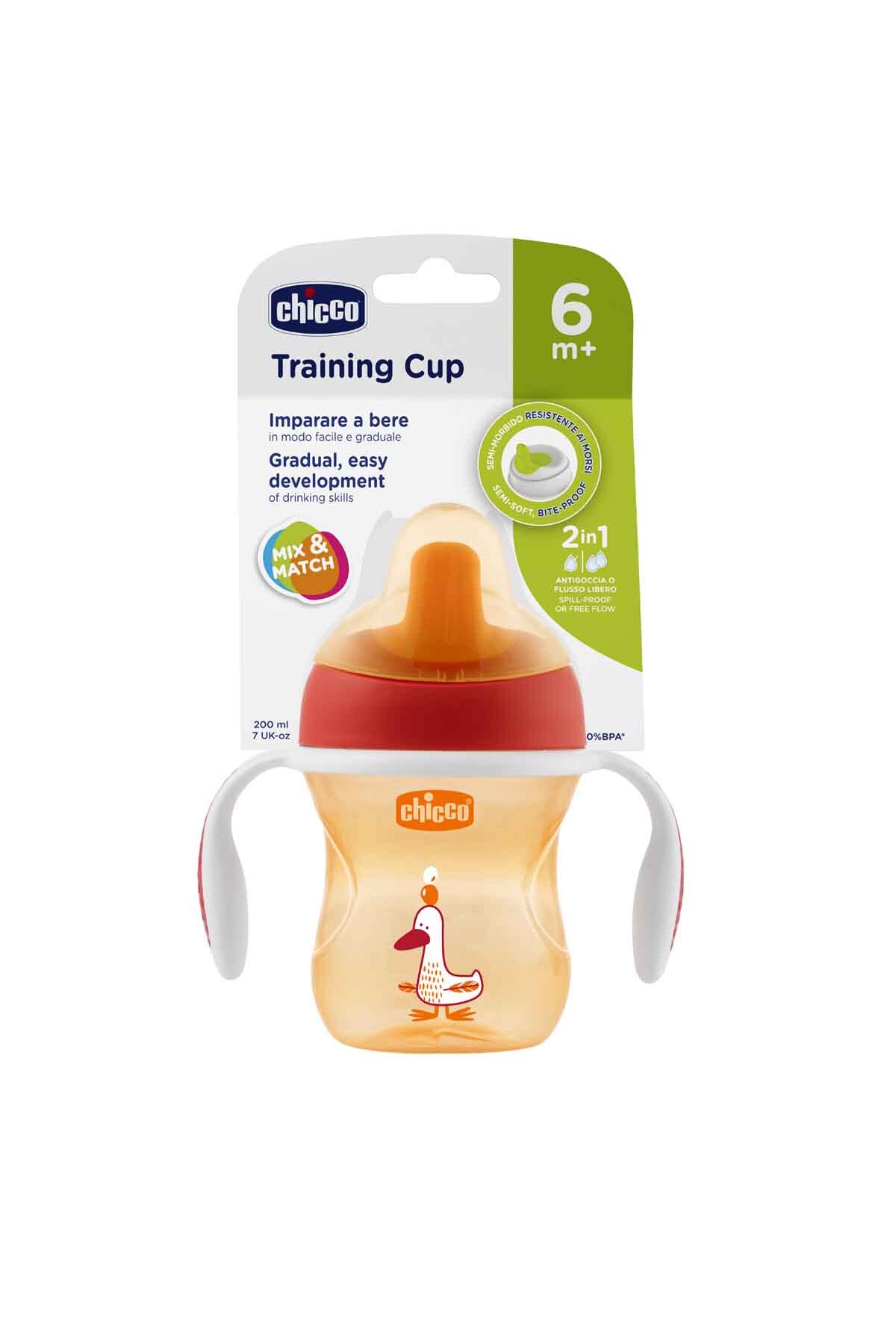 Chicco Yarı Yumuşak Uçlu Bardak 6ay+ Unısex fotoğrafı 2 (önizleme)