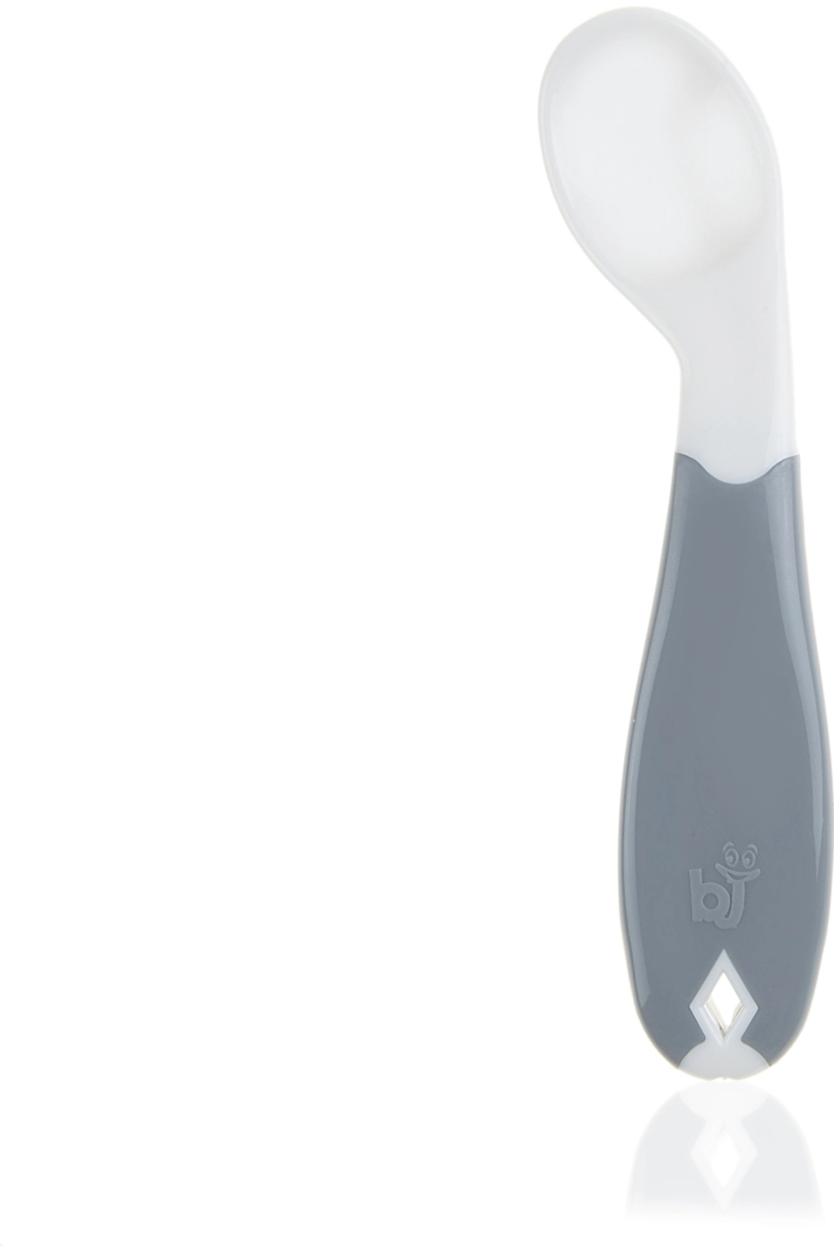 Babyjem Açılı Mama Çatal Kaşık Seti - Beyaz fotoğrafı 3 (önizleme)
