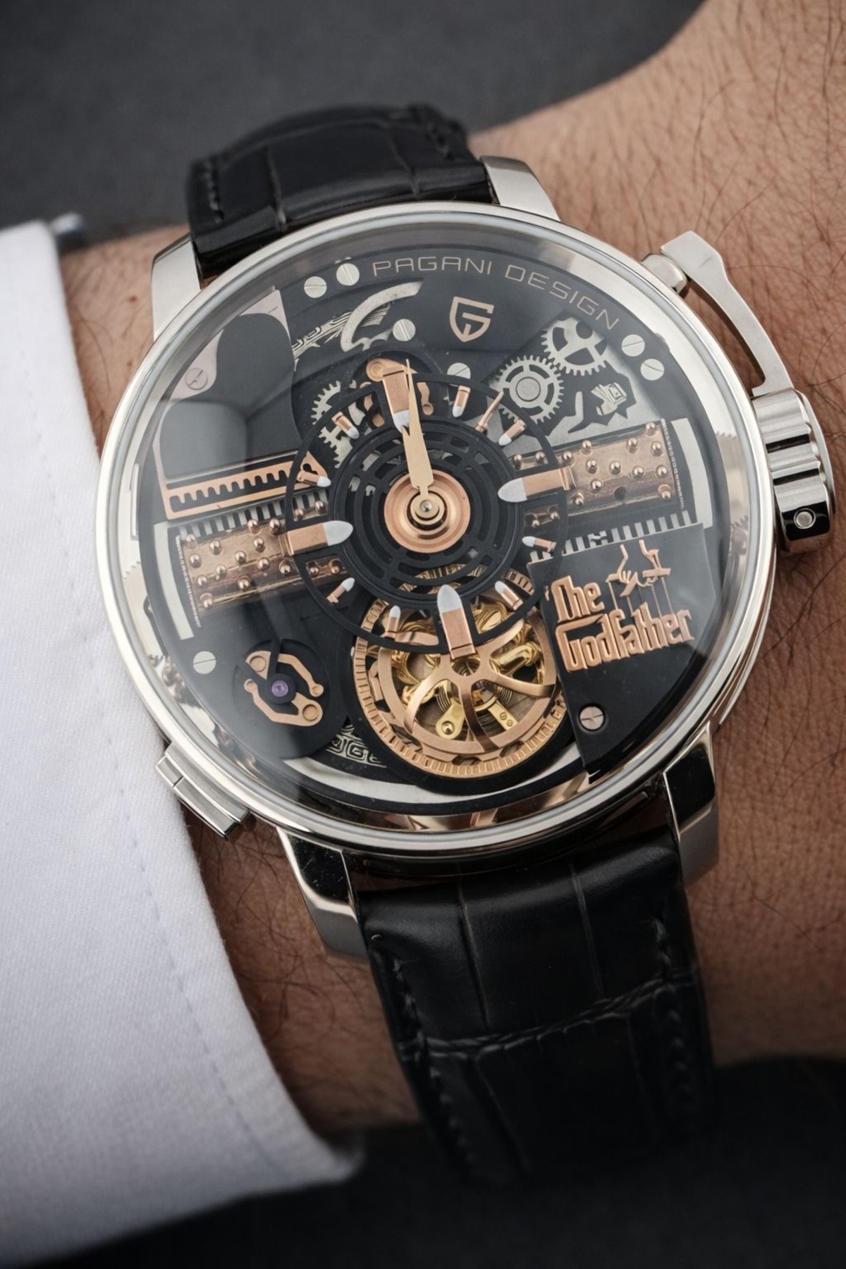 Pagani design Jacob & Co Opera Godfather Temalı Otomatik Mekanik
