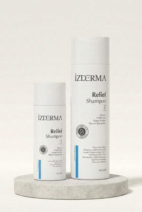 izderma Relief Şampuan 2'li Set - Şiddetli Kepek Karşıtı