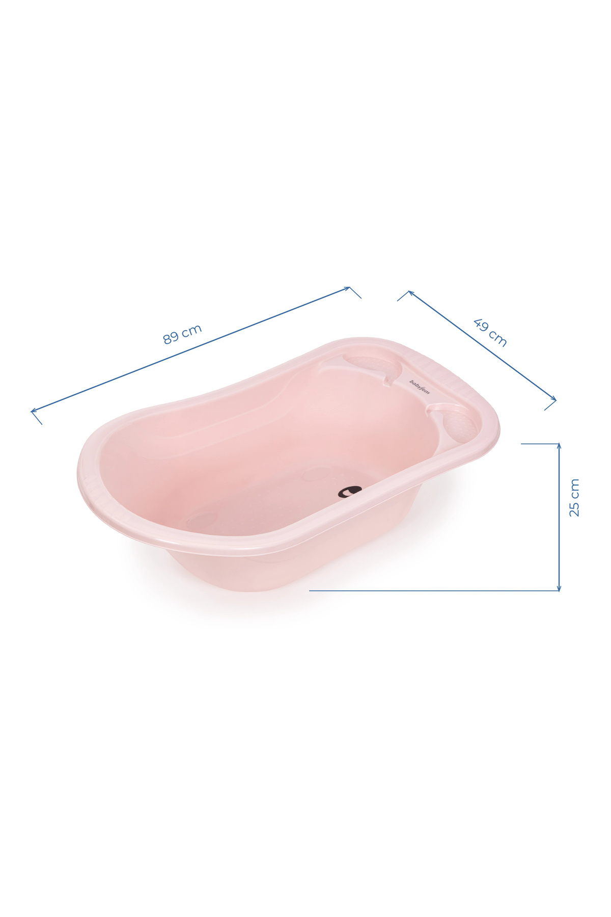 Babyjem 5 Parça Bebek Banyo Küvet Seti Pembe fotoğrafı 6 (önizleme)