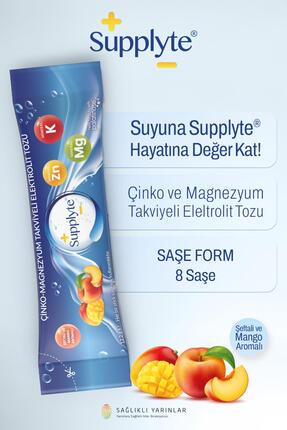 EnaFarma Supplyte Seftali-mango Elektrolit Tozu 12 Gr X 8 Adet