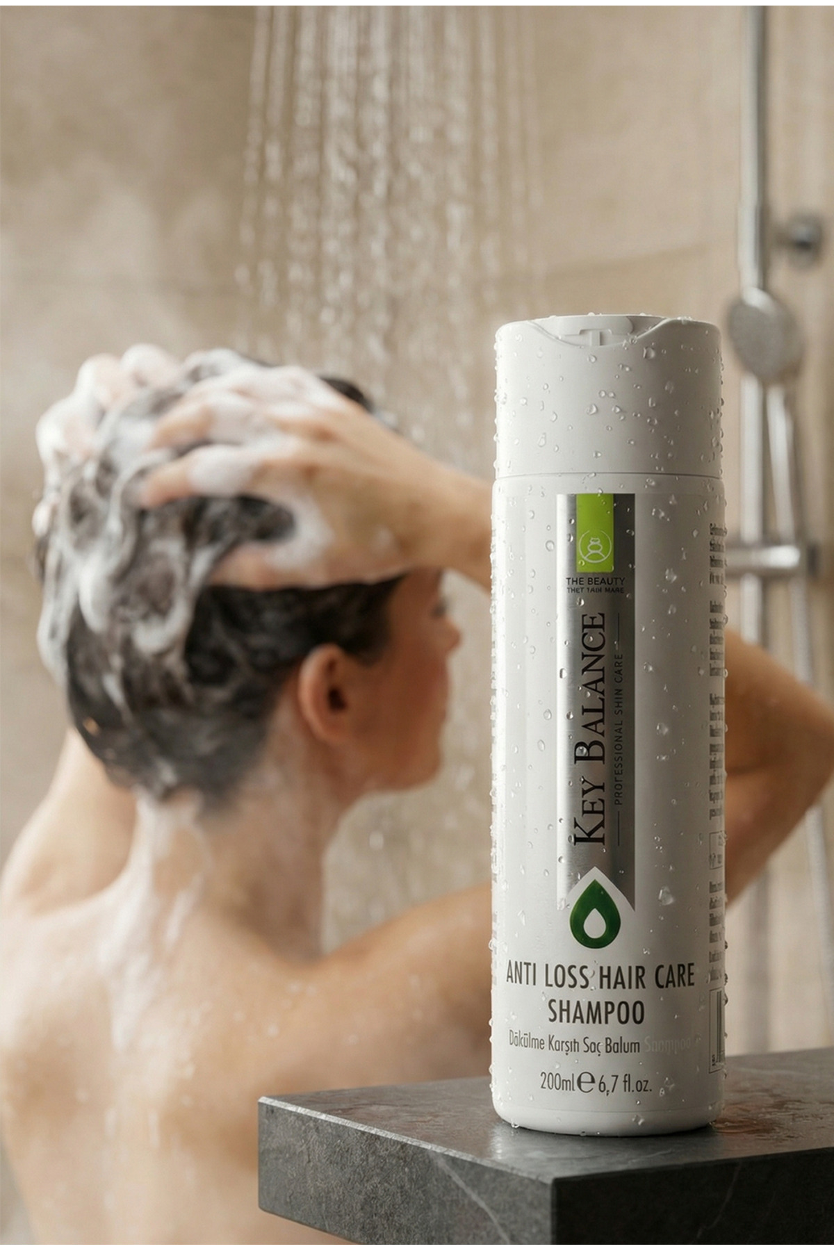 KeyBalance Anti-Loss Hair Care Set – Dökülme Karşıtı Saç Bakım Seti (Şampuan + Sprey) — kb-dok-set01 — تصویر 3 از 5
