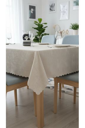 Tropikhome Paries 150x220 cm Dertsiz Leke Tutmaz Şık Masa Örtüsü