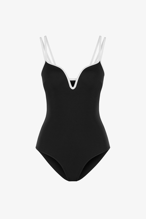 Penti Siyah Beluga Push Up Destekli Mayo