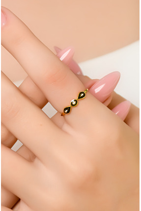 güneyler altın MİNELİ TASARIM YÜZÜK 22 AYAR A049529