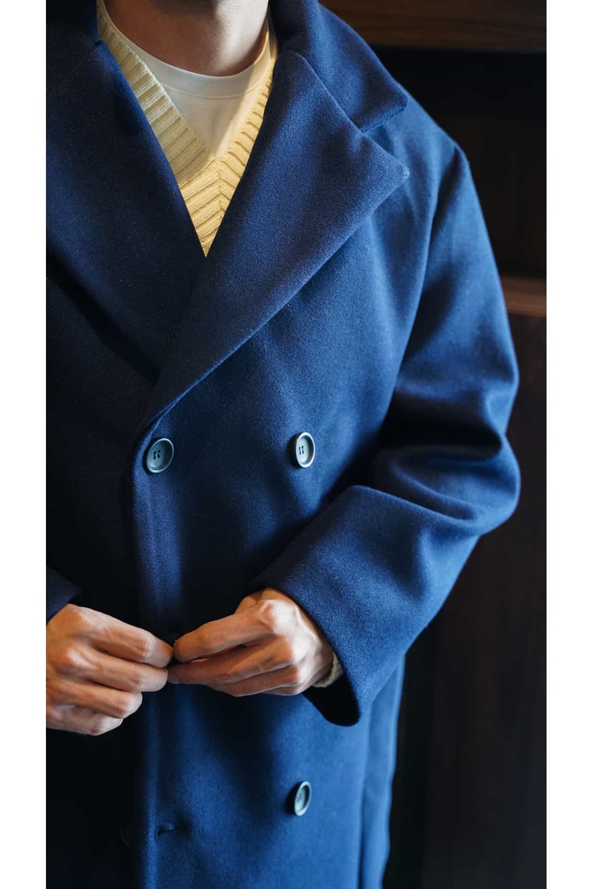 Atelier Old Money Arelion Oversize Lacivert Kaban FW5944 görsel 3
