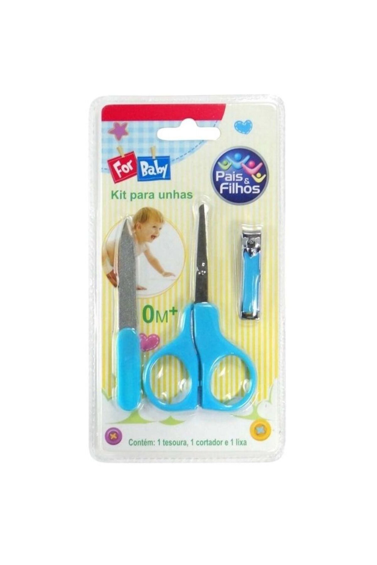 Practika 4.5 Cm Baby Nail Care Set Stainless Steel Tools For Gentle Grooming fotoğrafı 3 (önizleme)