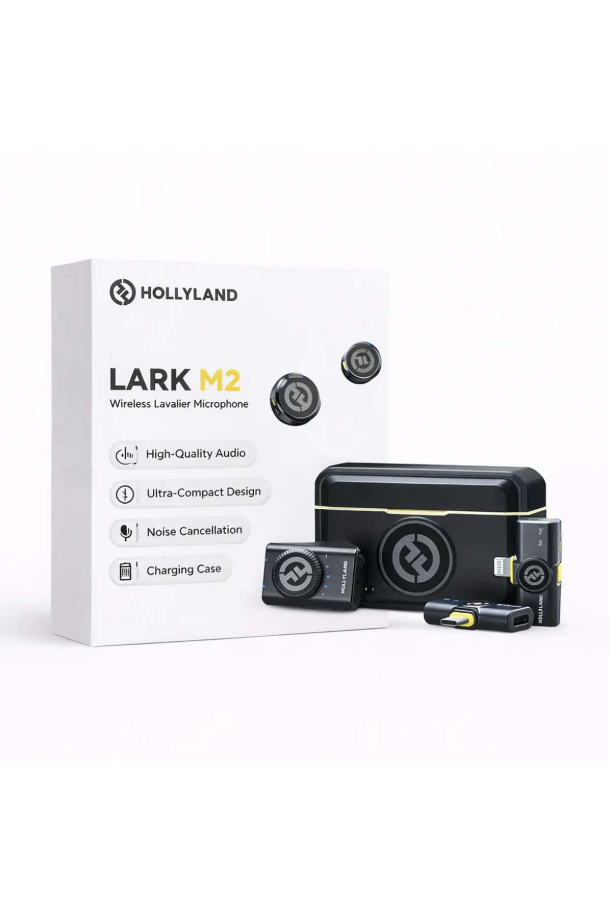 HollyLand Lark M2 Wireless Lavalier Microphone- Trendyol