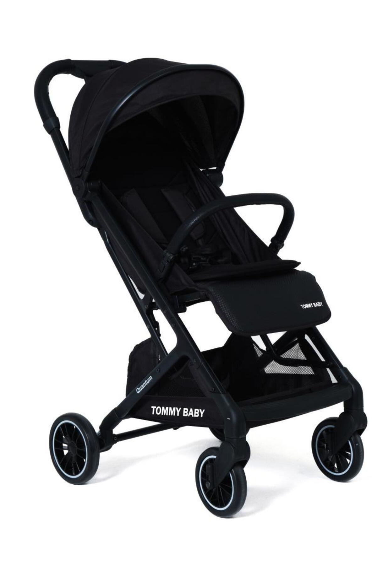 Tommybaby Quantum Kabin Bebek Arabası Kabin Boy Bebek Arabası Pedli Katlanabilir Yağmurluk Hediye fotoğrafı 2 (önizleme)