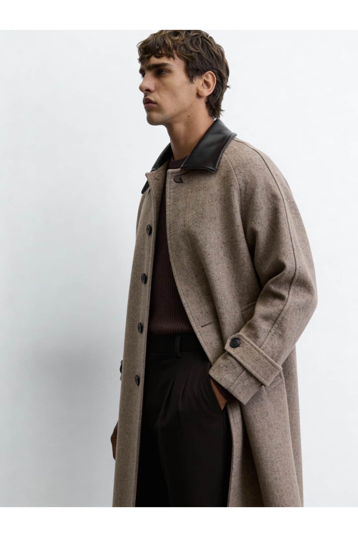 Atelier Old Money  Monaco Wool Overcoat FW5921 - Görsel 4