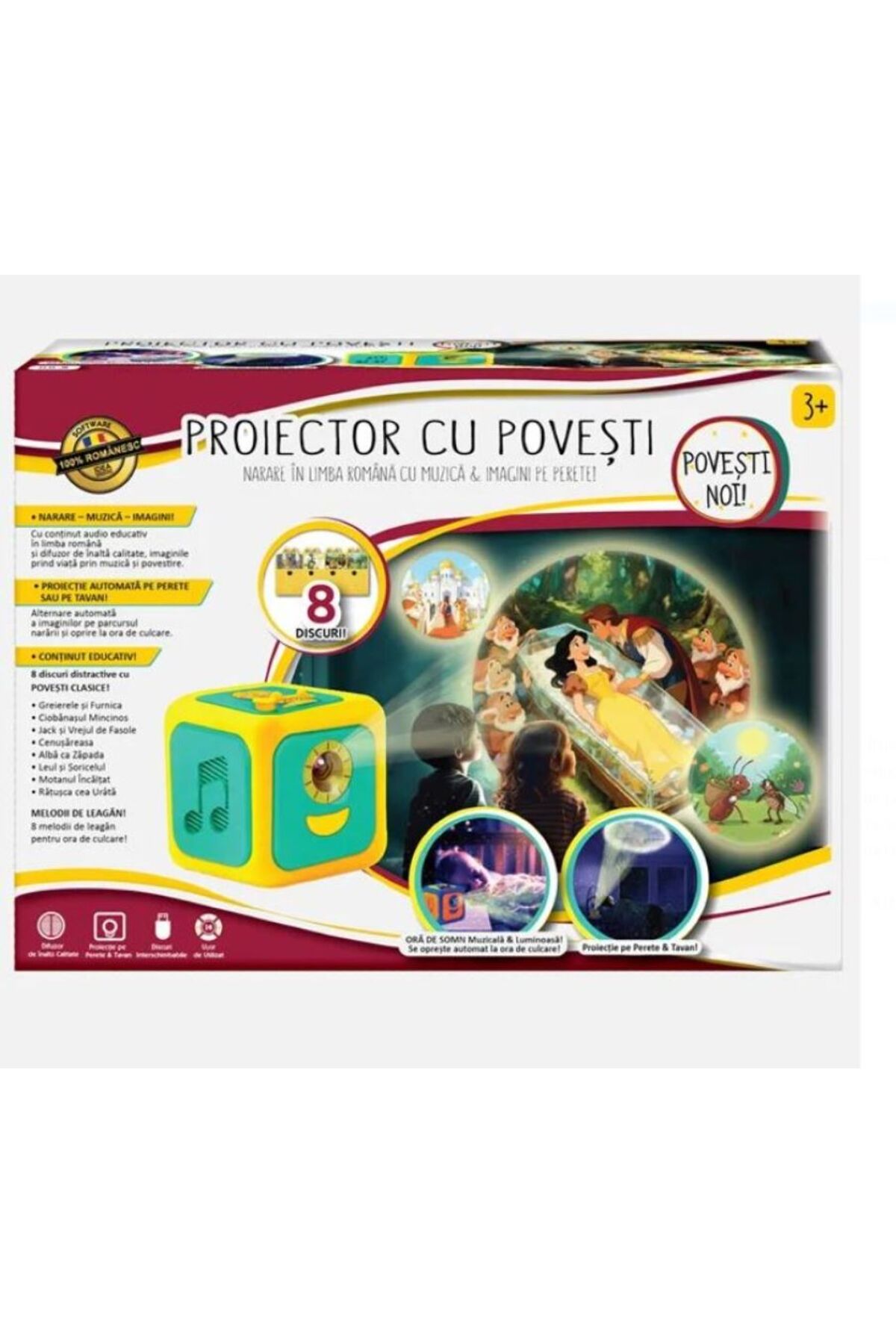 UnderShop Proiector de povești - Povești noi - Idee
