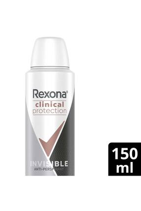 Rexona Kadın Clinical Protection Spray Deodorant Invisible 150 ml
