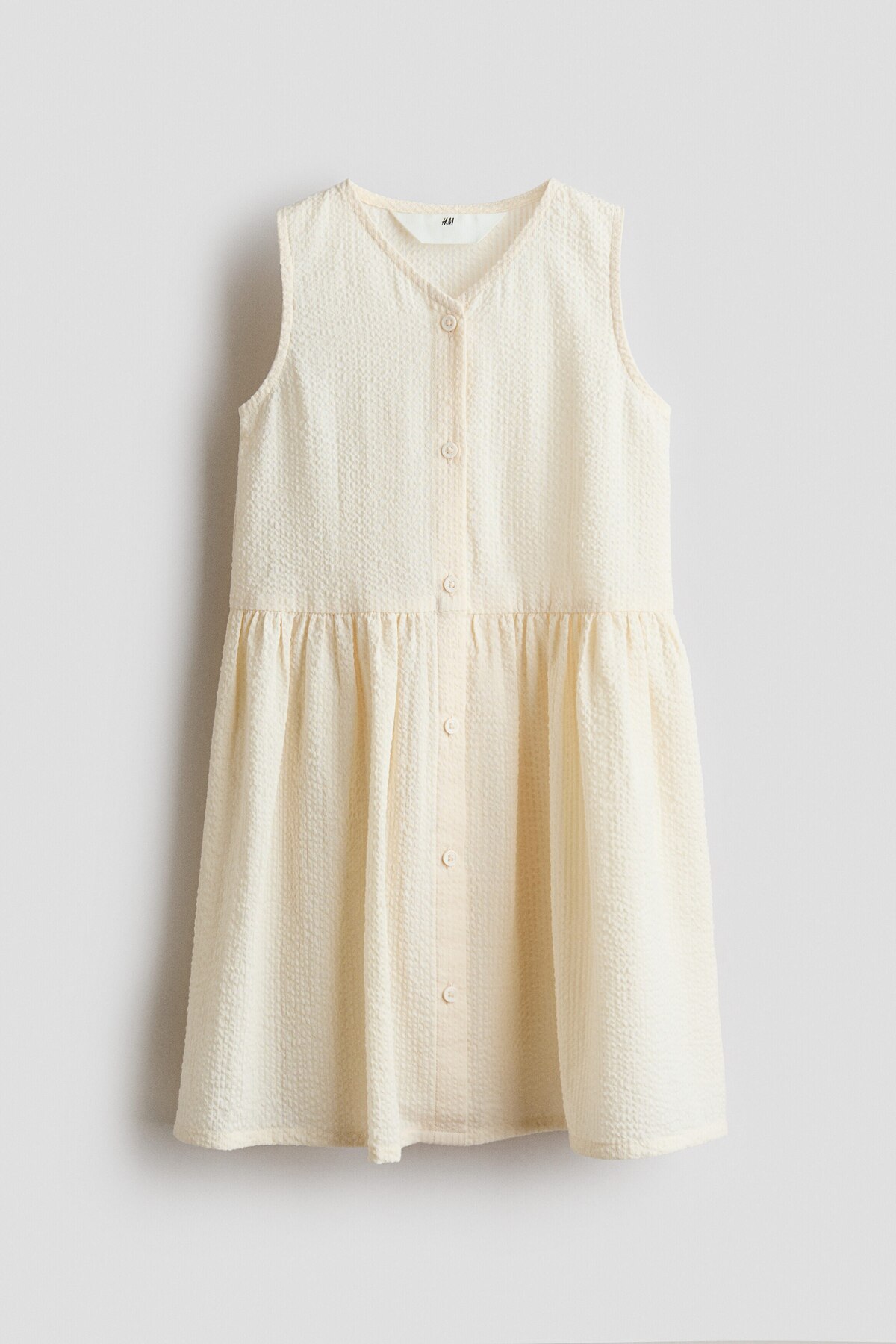 H&M Kolsuz Gofre Elbise fotoğrafı 4 (önizleme)