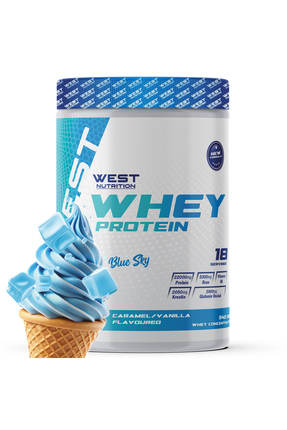 West Nutrition Whey Protein Tozu 540 gr 18 Servis İtalyan Karameli Aromalı