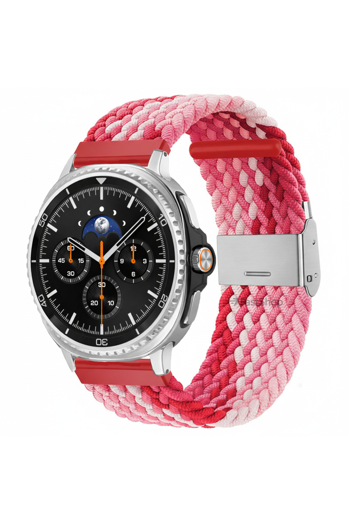 Samsung Galaxy Watch 8 40mm / 44mm / 46mm Classic Compatible Metal Clips Fabric Mesh Smart Watch Strap