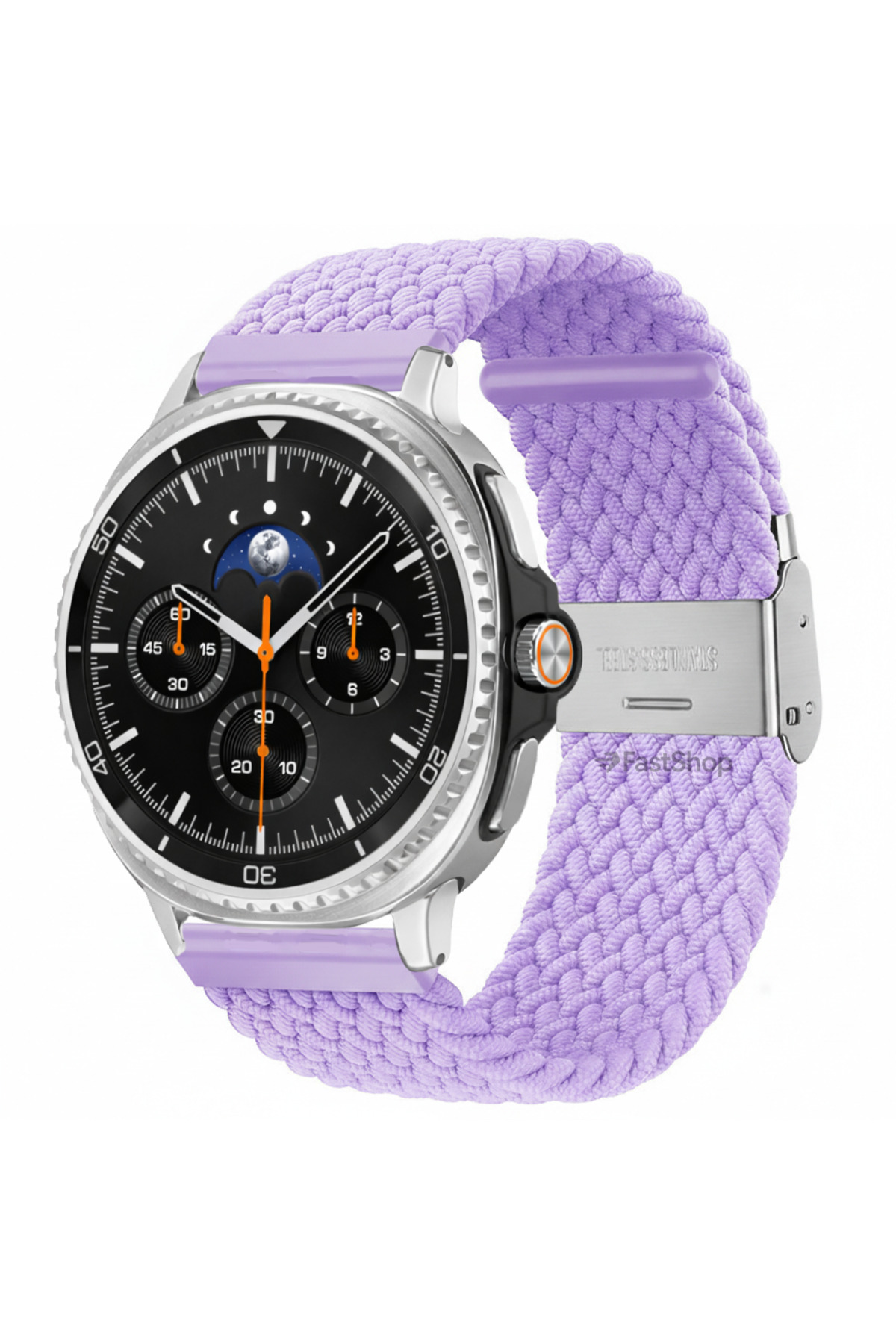 Samsung Galaxy Watch 8 40mm / 44mm / 46mm Classic Compatible Metal Clips Fabric Mesh Smart Watch Strap
