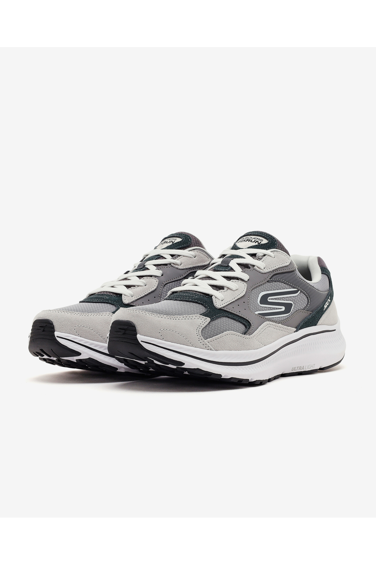 GO RUN CONSISTENT 2.0 - RETRO RUNNER V1 کفش ورزشی مردانه خاکستری 220872 GRY — خاکستری 220872GRY — تصویر 3 از 5