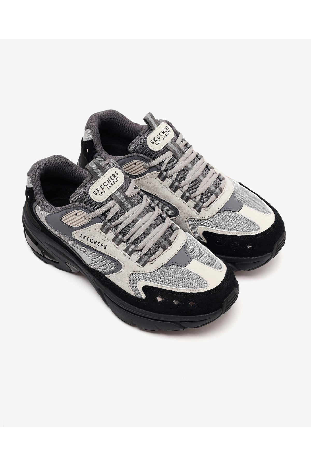 SKECHERS SHADOW Erkek Gri Sneakers 183214 DKGY görsel 5