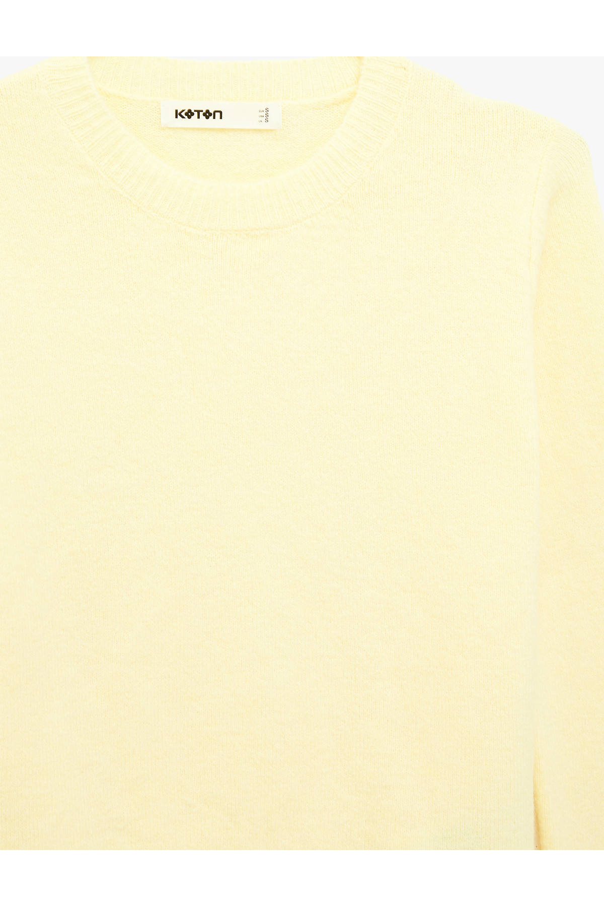 Koton  Uzun Kollu Bisiklet Yaka Basic Triko Kazak - Görsel 5