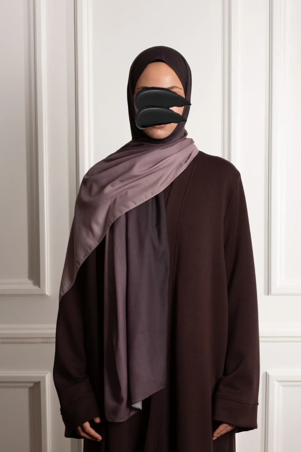 Gradient Soft Shawl - Purple