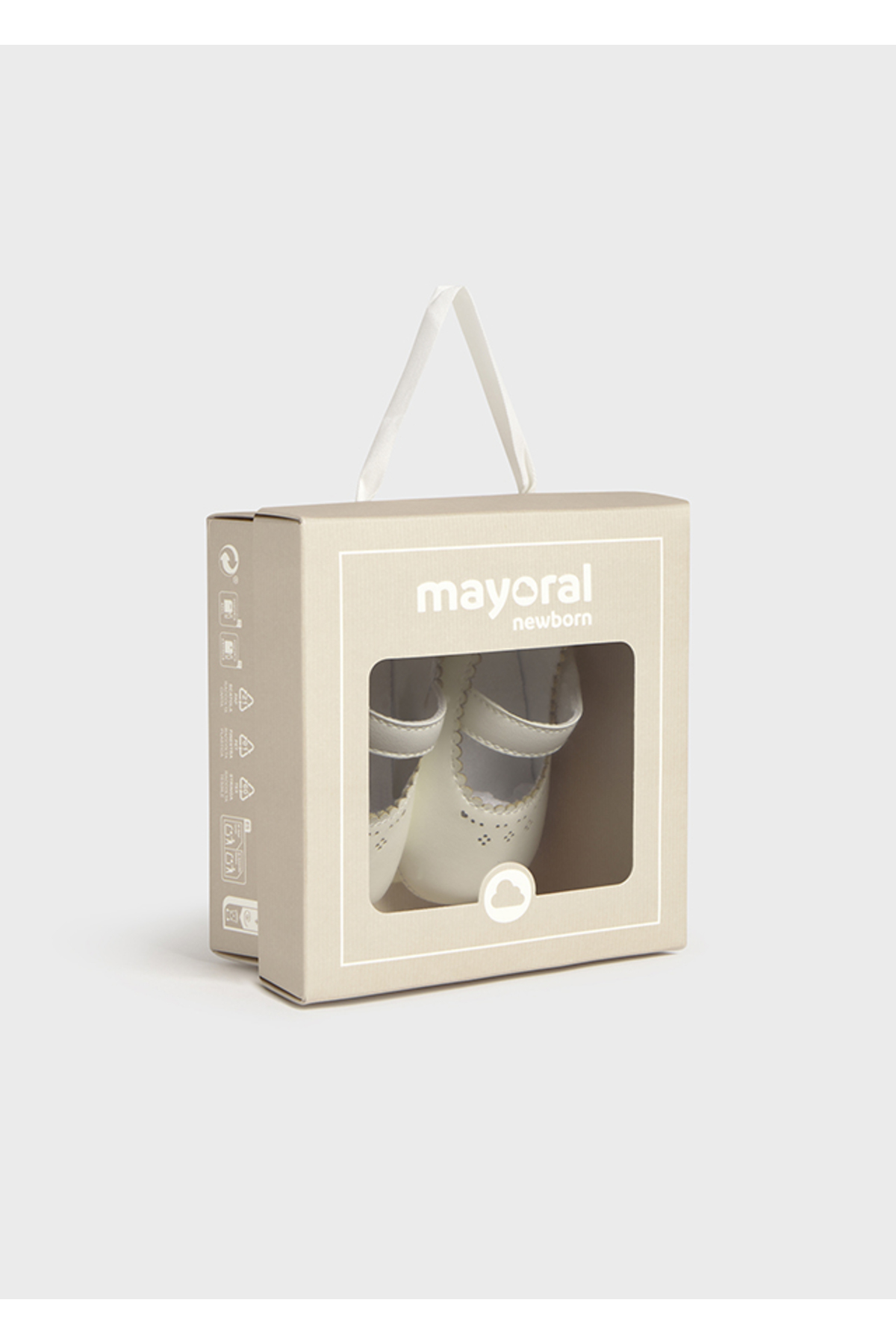 Mayoral Yenidoğan Kız Bebek Mary Jane Ayakkabı Babet 9092 fotoğrafı 5 (önizleme)
