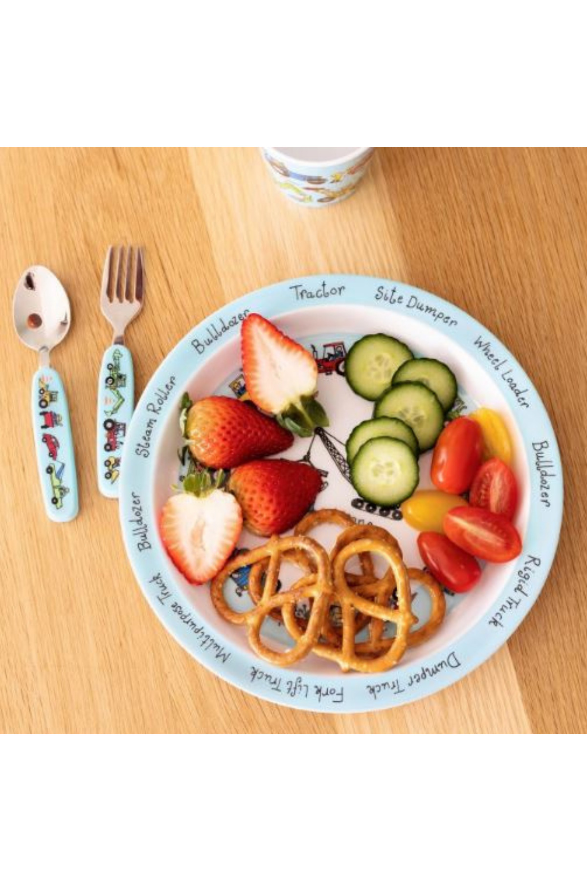 Tyrrell Katz Melamin Mama Tabağı - Mama Kasesi // Trucks - İş Makinaları fotoğrafı 5 (önizleme)