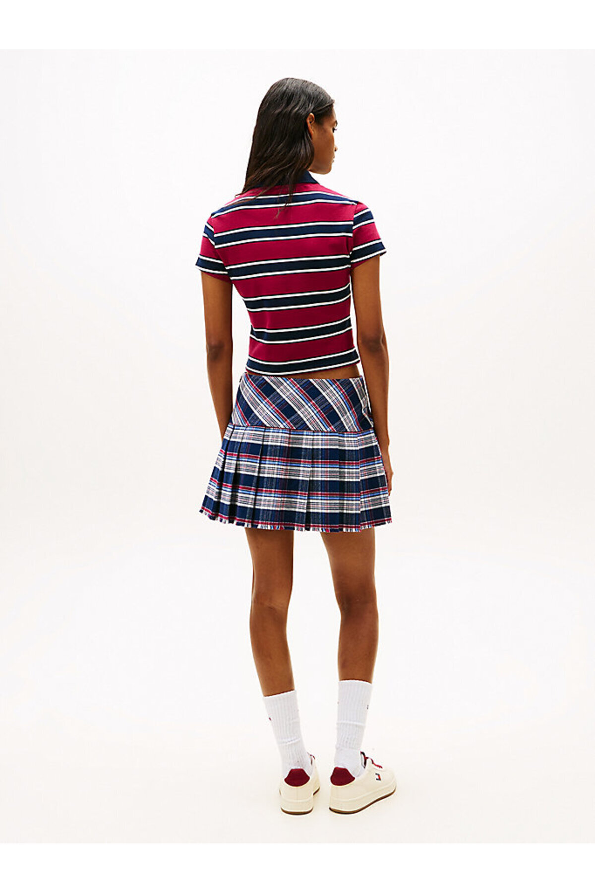 پولوشرت زنانه یقه پلو | تامی هیلفیگر Tommy Hilfiger DW0DW219310E3 BD - تصویر 4