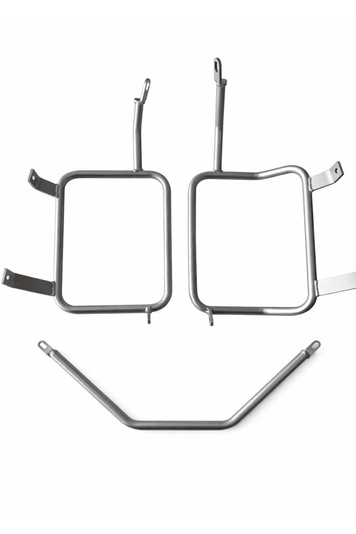 Resim BULUTS AFRİCA TWİN YAN ÇANTA DEMİRİ GRİ 