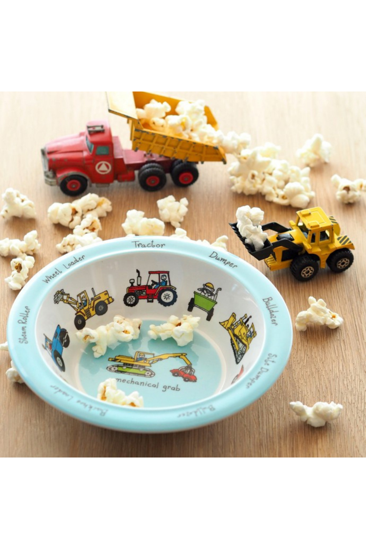 Tyrrell Katz Melamin Mama Tabağı - Mama Kasesi // Trucks - İş Makinaları fotoğrafı 3 (önizleme)