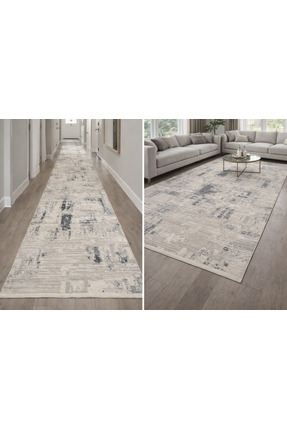 FSN HOME Dokuma Tabanlı Yumuşak Dokulu Polyester Modern, Mutfak, Yolluk, Salo...