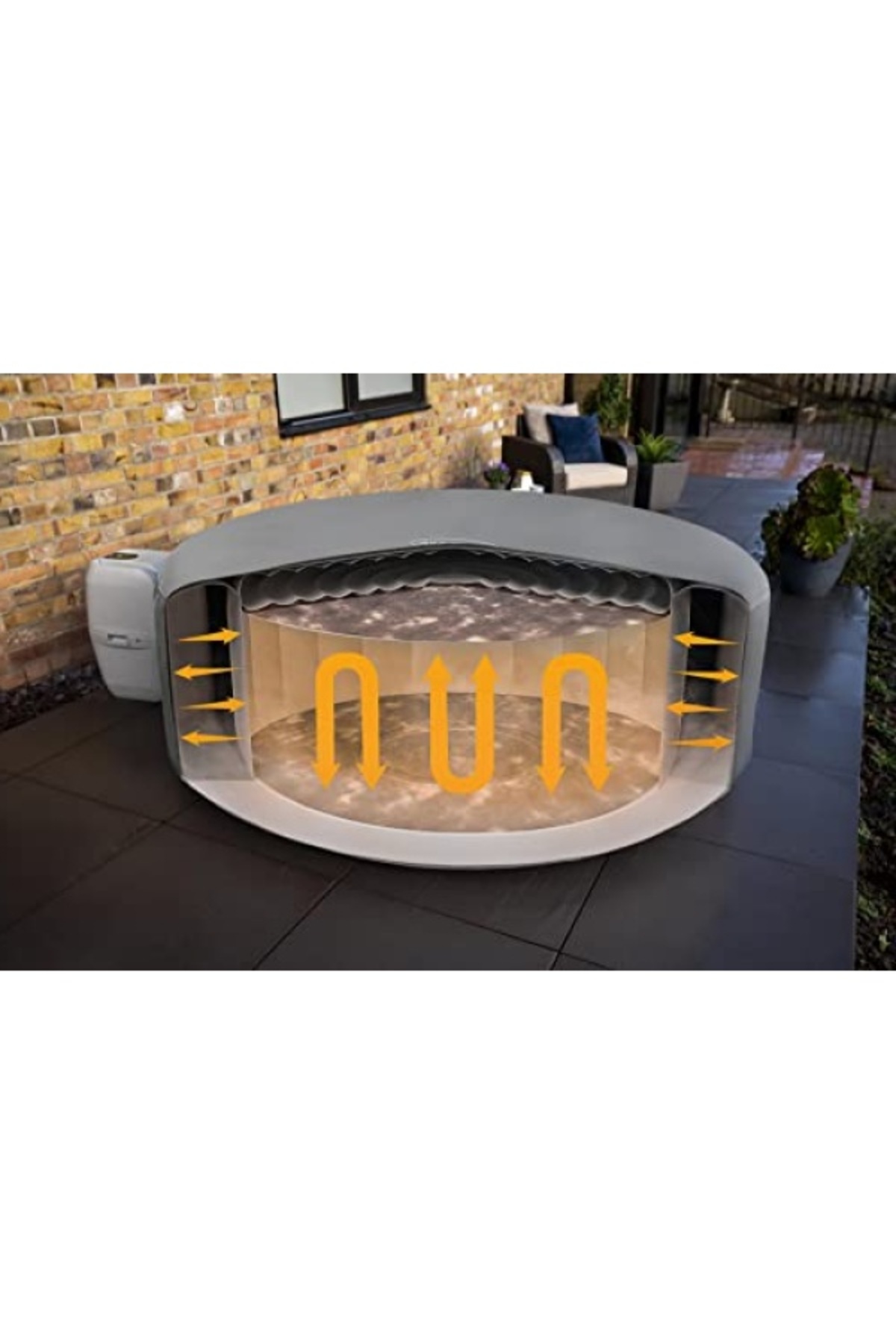 markentegra Enerji Verimli Termal Spa Örtüsü 1,96 m x 71 cm fotoğrafı 2 (önizleme)