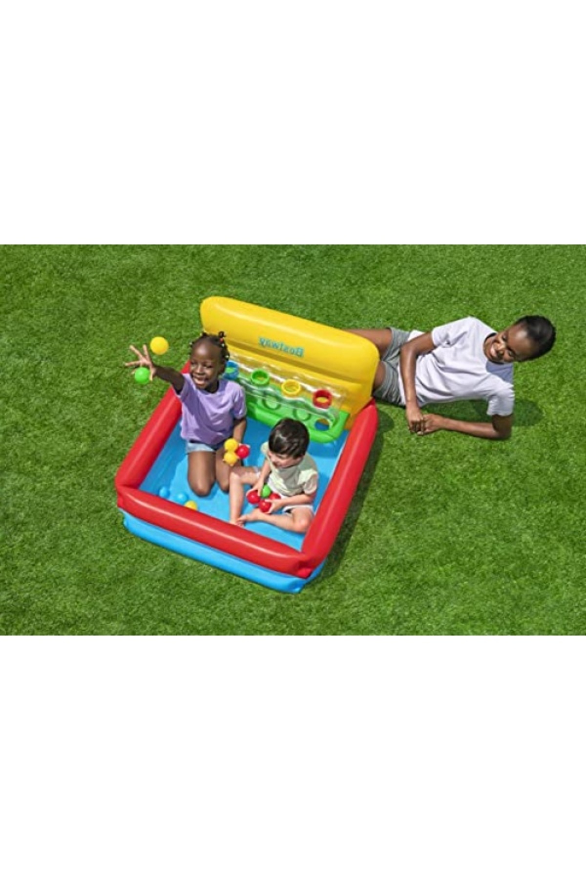 markentegra Eğlenceli Oyun Topları ile Çocuklar İçin Oyun Çukuru Seti fotoğrafı 2 (önizleme)