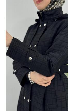 Tebrikler tekstil kadın uzun kışlık mont model G4479