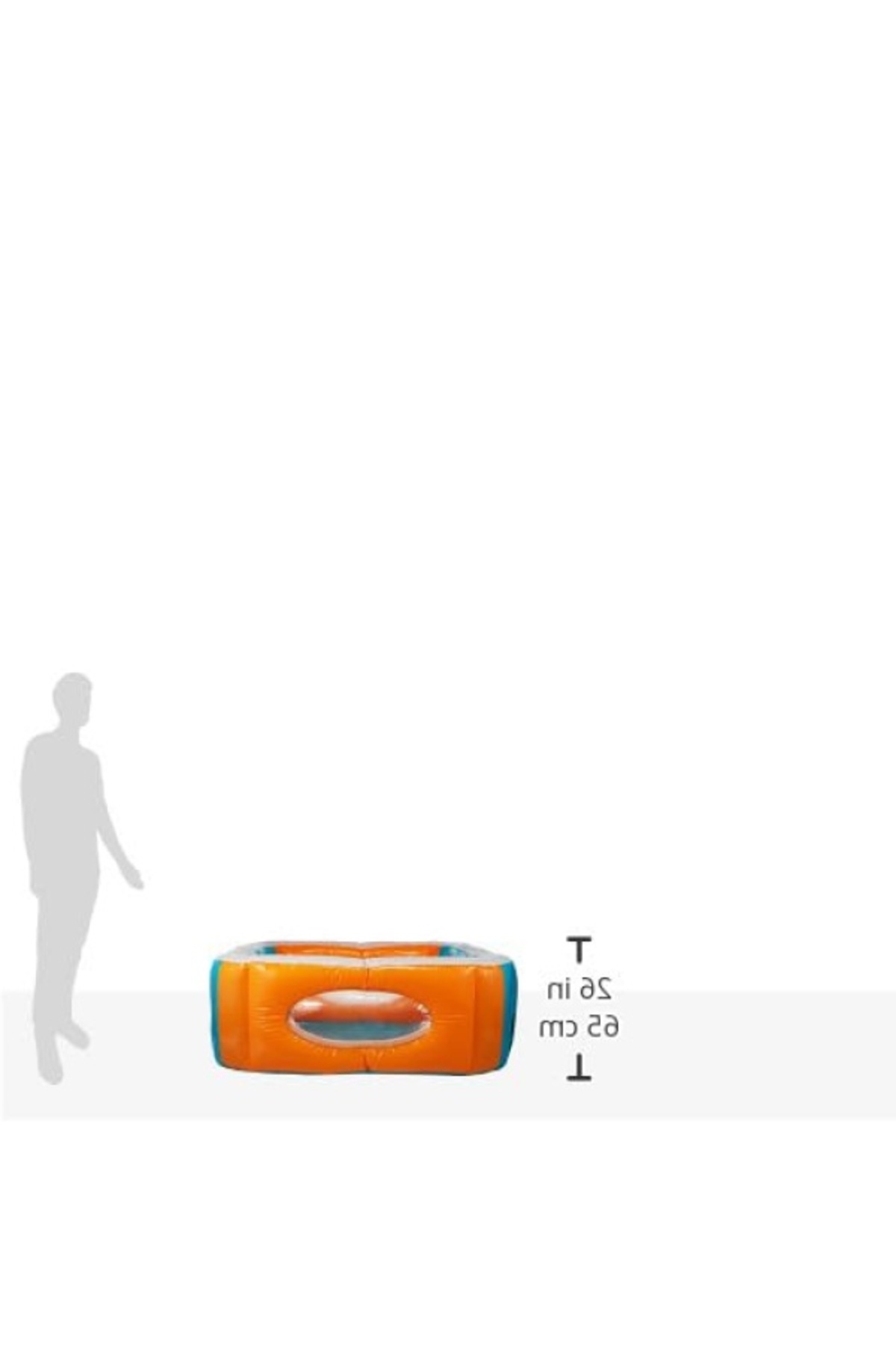 markentegra 168x168x56 cm Pencereli Kare H Havuz fotoğrafı 3 (önizleme)