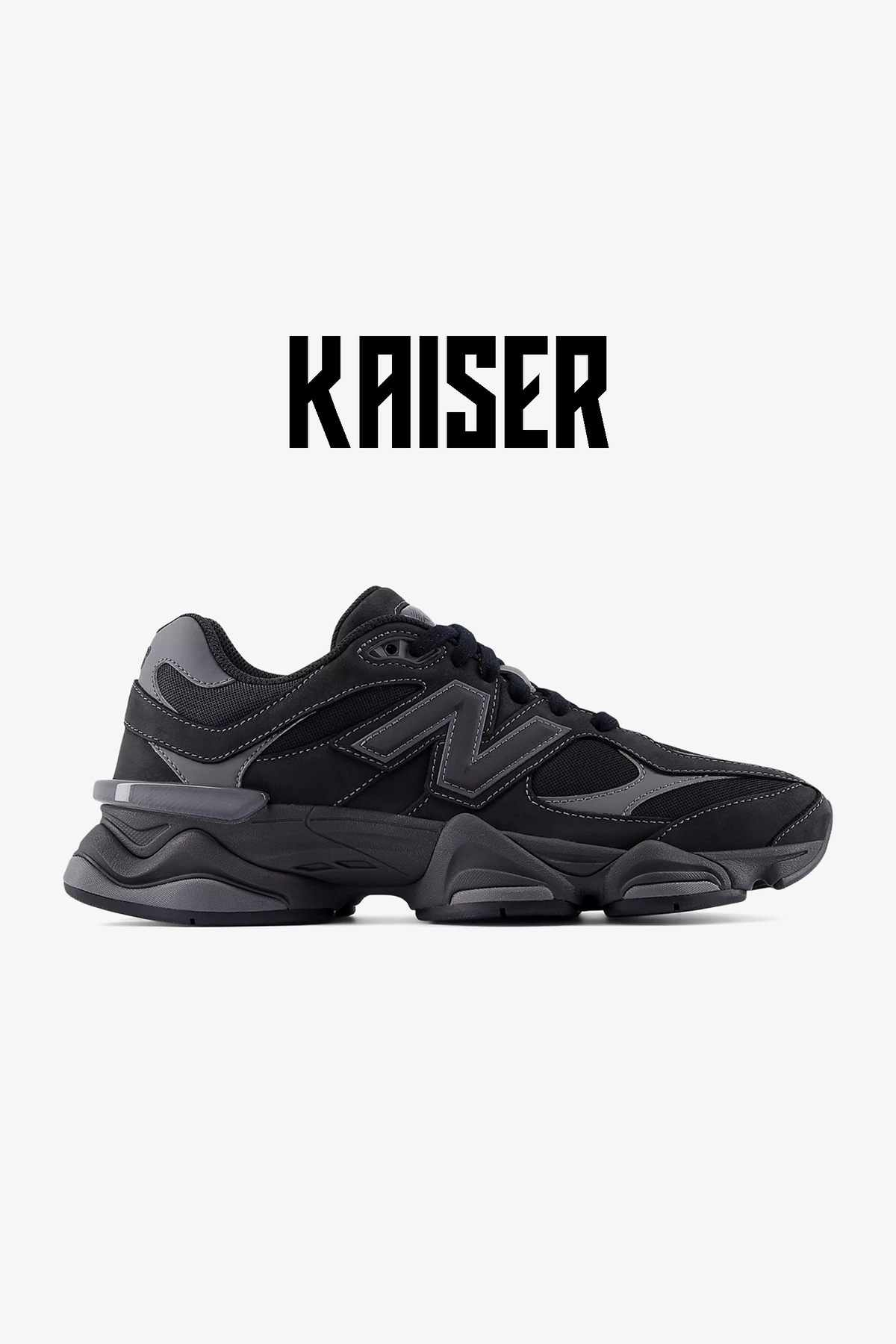 کفش ورزشی مشکی یونیسکس 'مونو مشکی' 9060 نیو بالانس کفش اسنیکر New Balance
