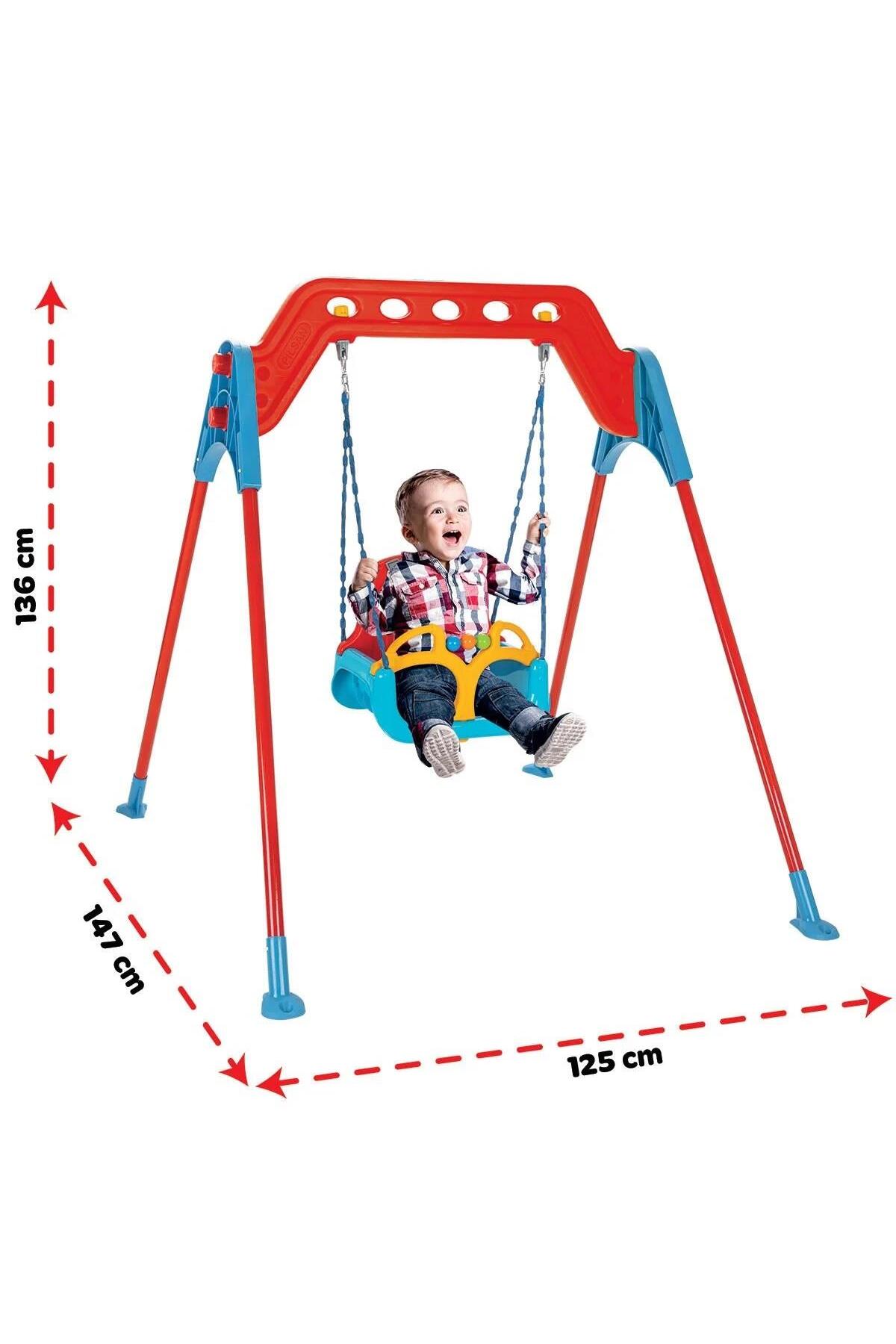 PİLSAN Demir Ayaklı Zincirli Samba Salıncak fotoğrafı 2 (önizleme)