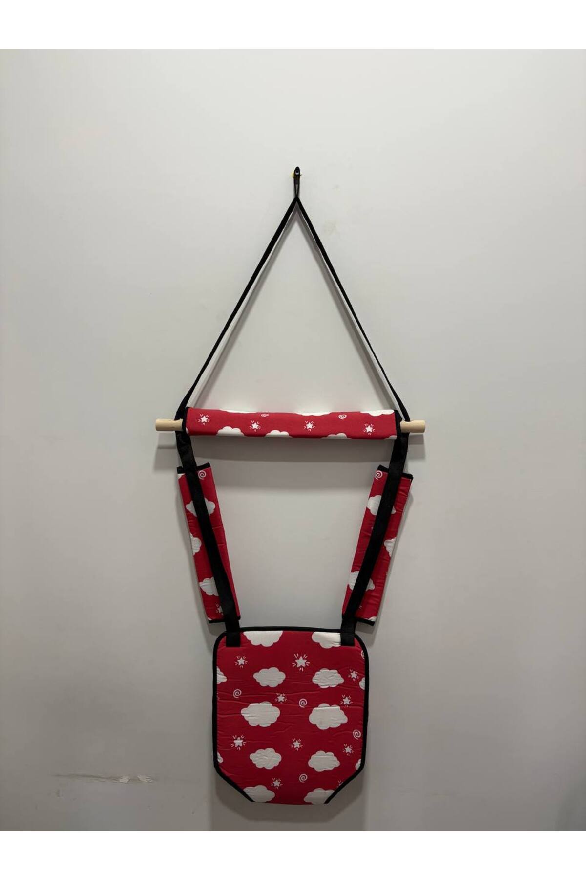 Cozibo Hoppala Zıpzıp Yüz Korumalı Kanguru, Yaylı Denge Bebek Yürüteci Doğal Ahşap fotoğrafı 2 (önizleme)