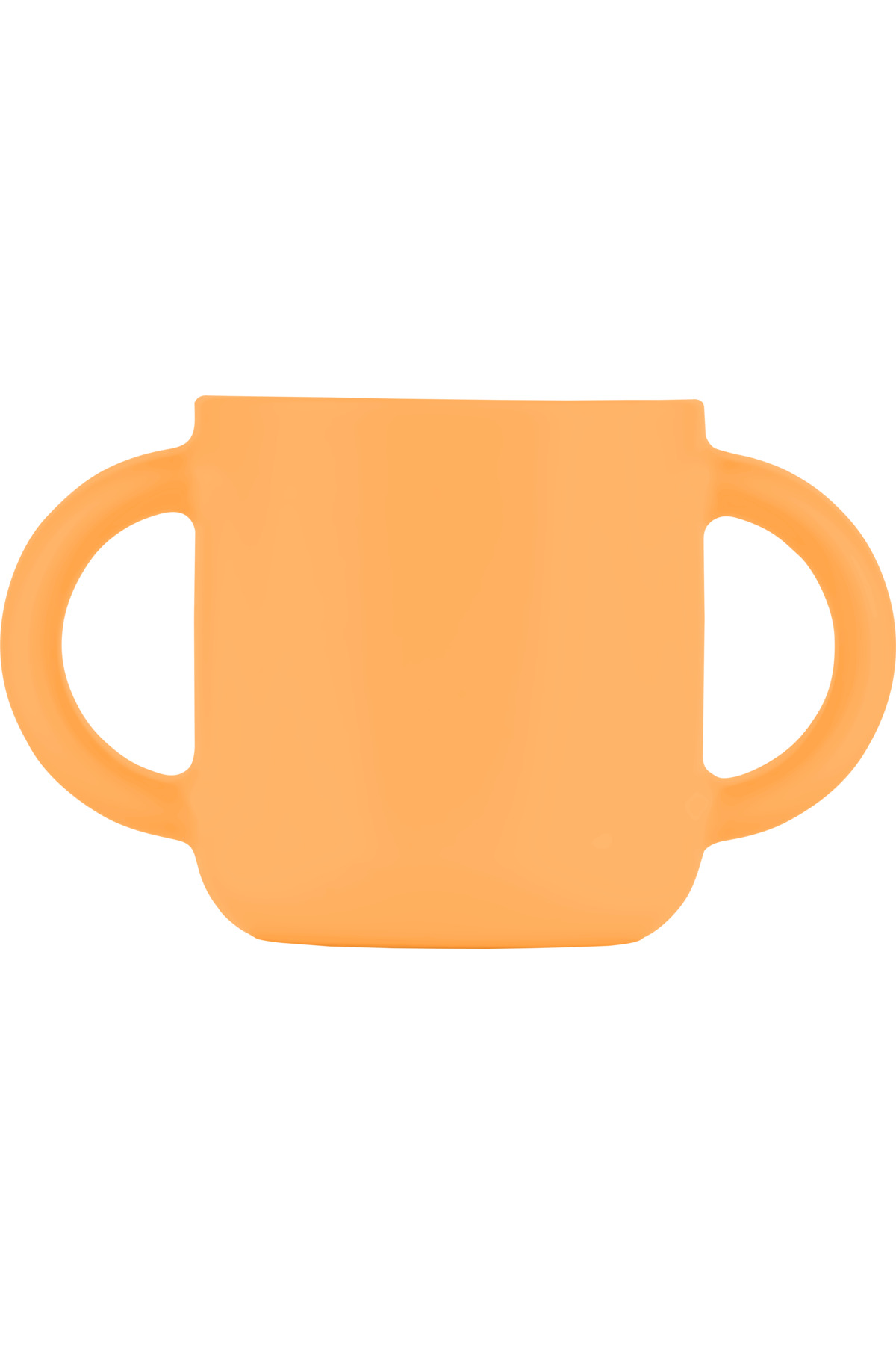 Moki Kulplu Silikon Bardak Candle Turuncu fotoğrafı 4 (önizleme)