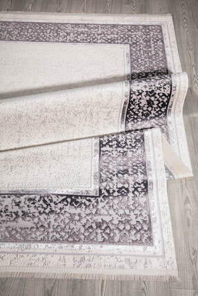 SULTAN HALI POİNT PLUS GRİ BORDÜRLÜ HALI