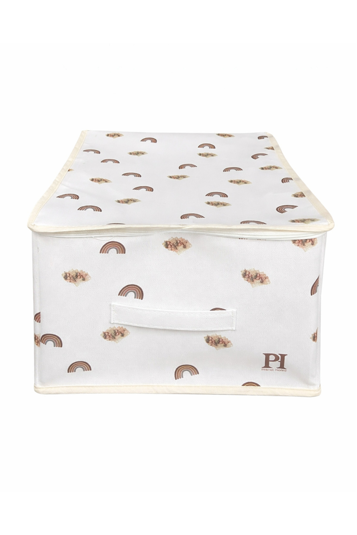 PH Prendi Home Küçük Baby Hurç 35x42x23 cm Fermuarlı Dolap İçi Düzenleyici Baza Altı Yorgan Yastık Saklama Organize fotoğrafı 2 (önizleme)