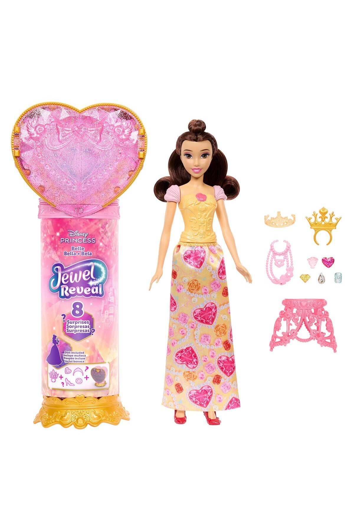 Mattel JHL51 Disney Prenses Sürpriz Takılar - Belle - Fiyatı