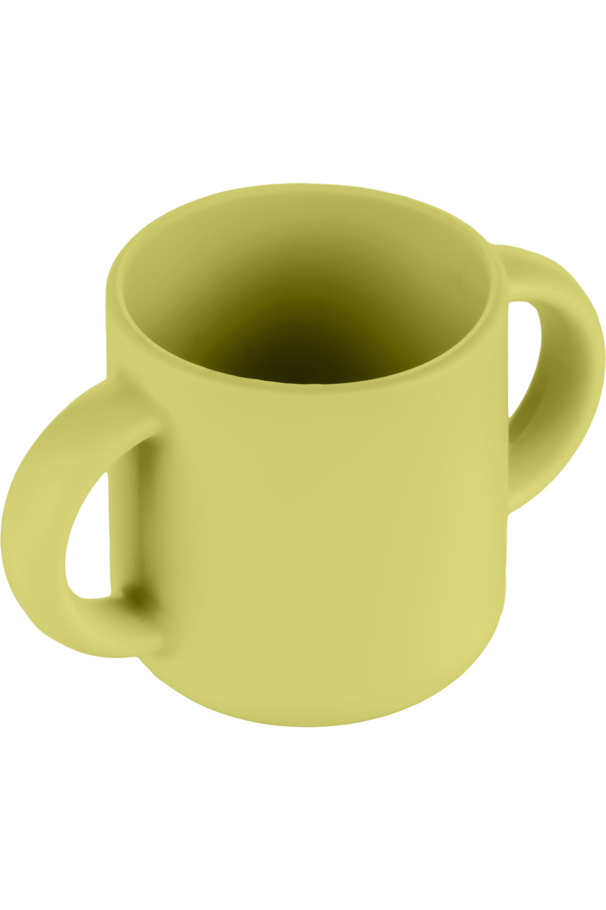 Moki Silikon Beslenme Seti 4'lü Pond Yeşil / Mama Önlüğü, Mama Tabağı, Bandırma Kaşığı, Kulplu Bardak fotoğrafı 7 (önizleme)