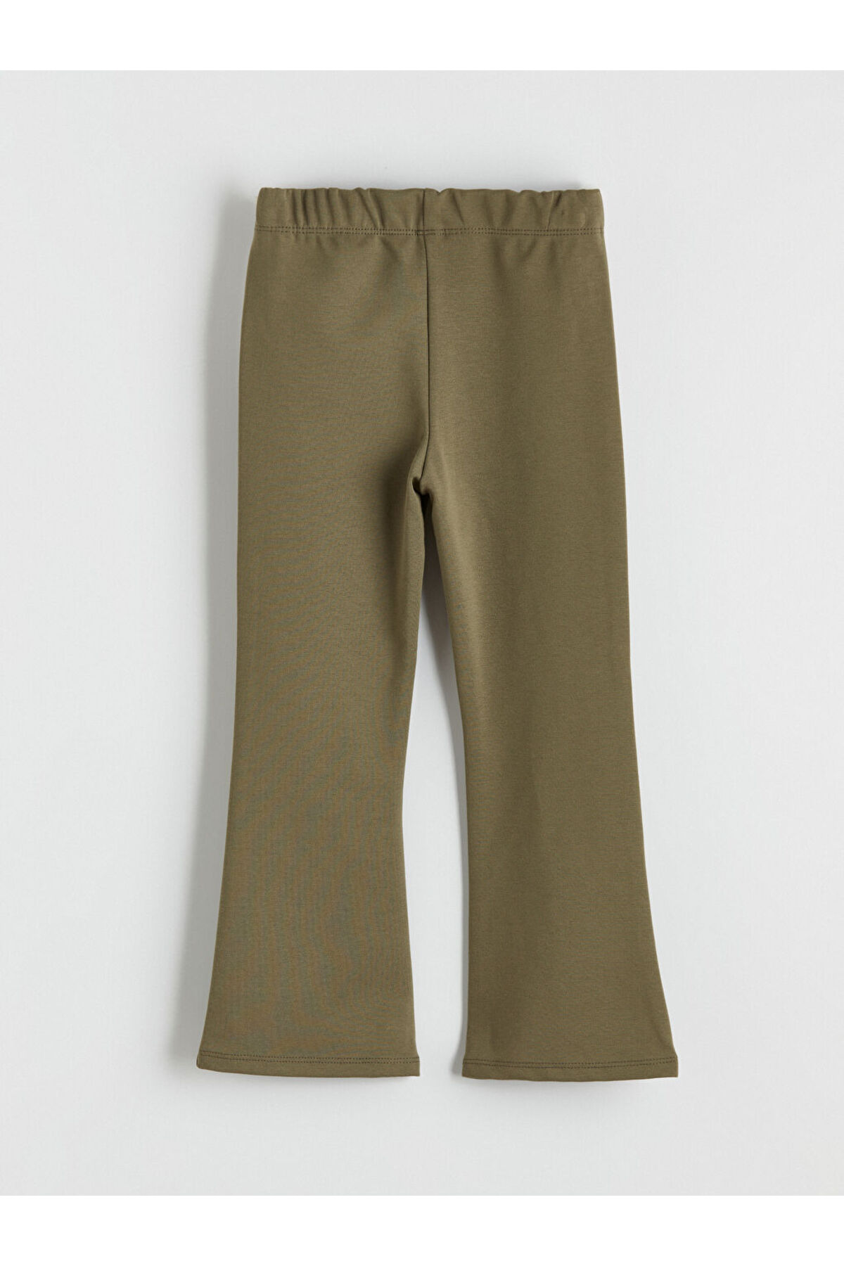 LC Waikiki Haki Kız Çocuk İspanyol Paça Tayt fotoğrafı 2 (önizleme)