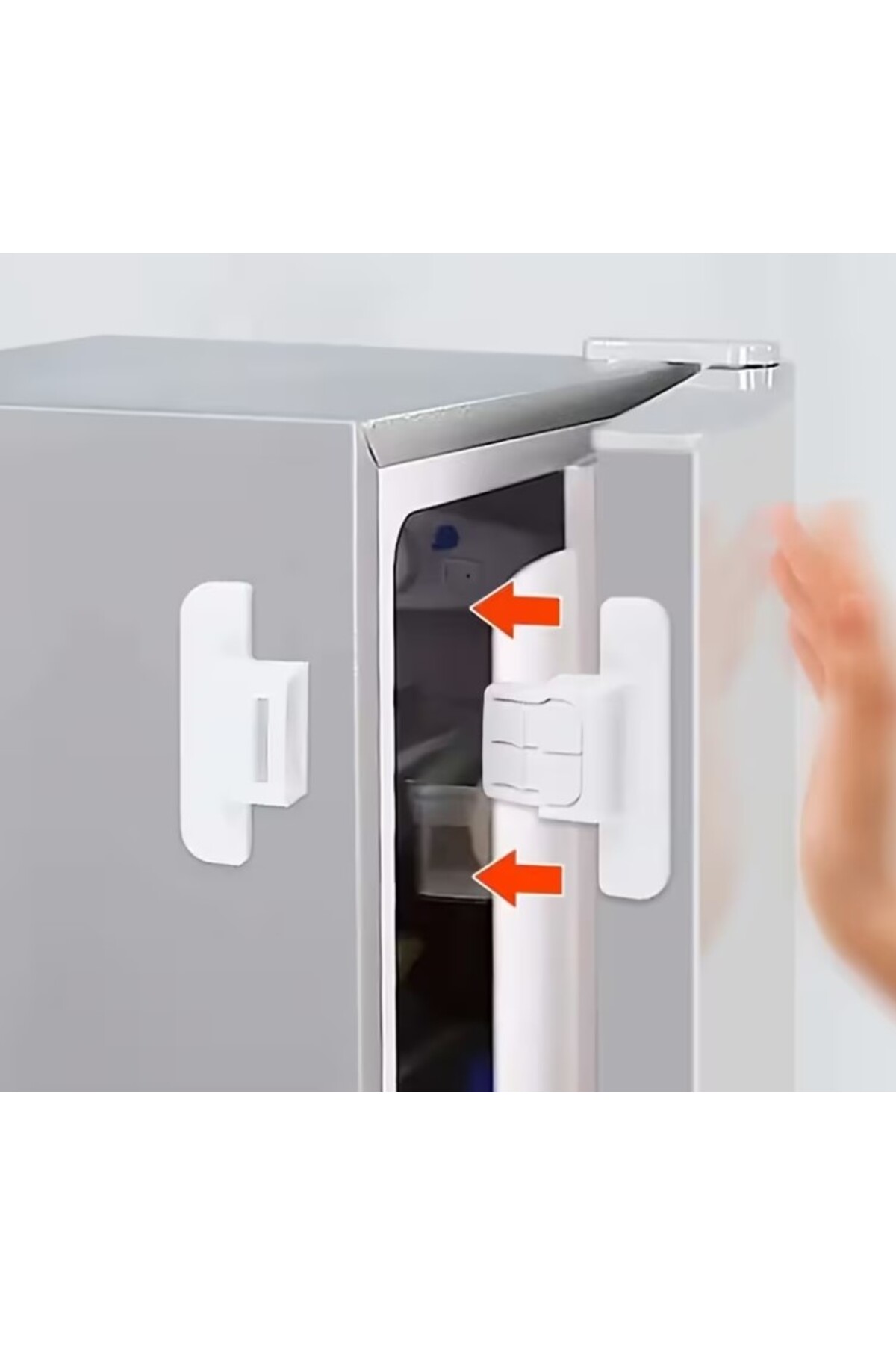 OSENSE 4 Adet Buzdolabı, Çekmece ve Dolap Kapağı Çocuk Kilidi fotoğrafı 2 (önizleme)