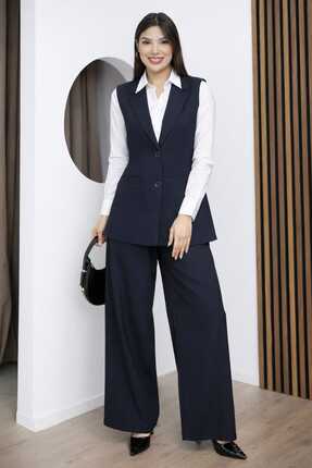 H&D DÜNYASI BEZAYAĞI VATKALI YELEK PANTOLON TAKIM