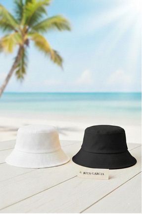 Ritagarcia 2’li Avantaj Paketi Unisex Pamuklu Bucket Balıkçı Şapkası Seti