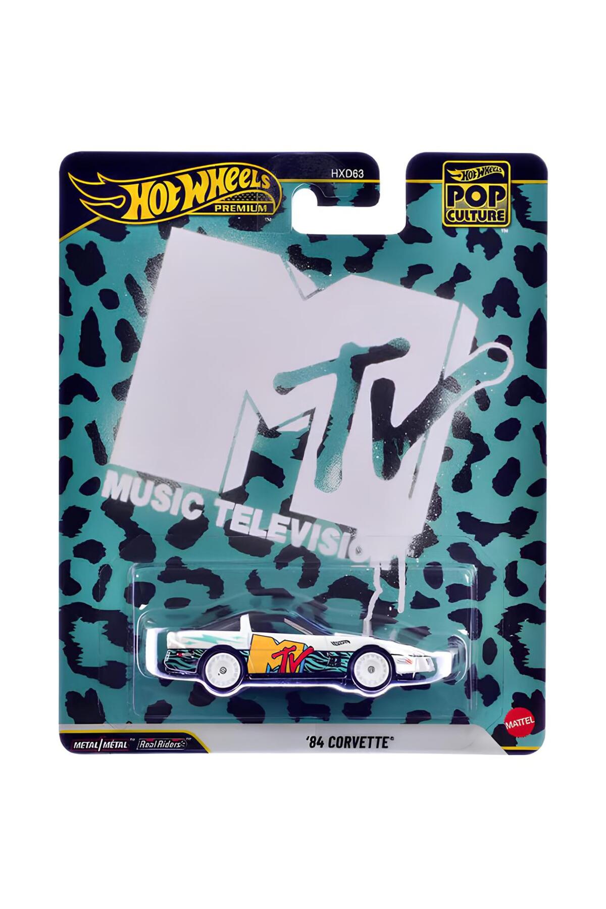   カーヴィングセット HOT WHEELS Pop Culture Premium Arabalar 84 Corvette JHW93 - Fiyatı