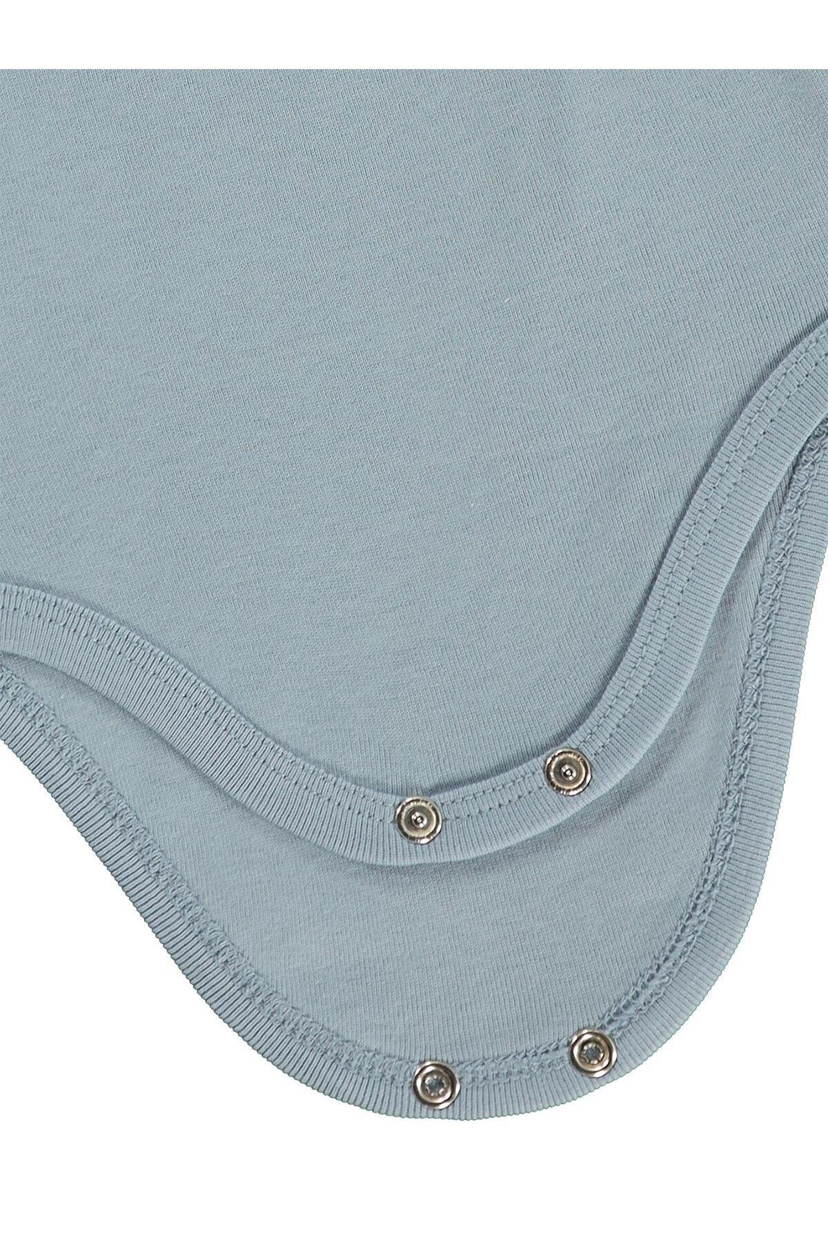 Civil Baby Ayıcık Empirmeli 3 Lü 0-36 Ay Çıtçıtlı Badi - Bej fotoğrafı 6 (önizleme)